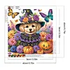 (40*40cm)Halloween Dog - Crystal Rhinestone Diamond Painting