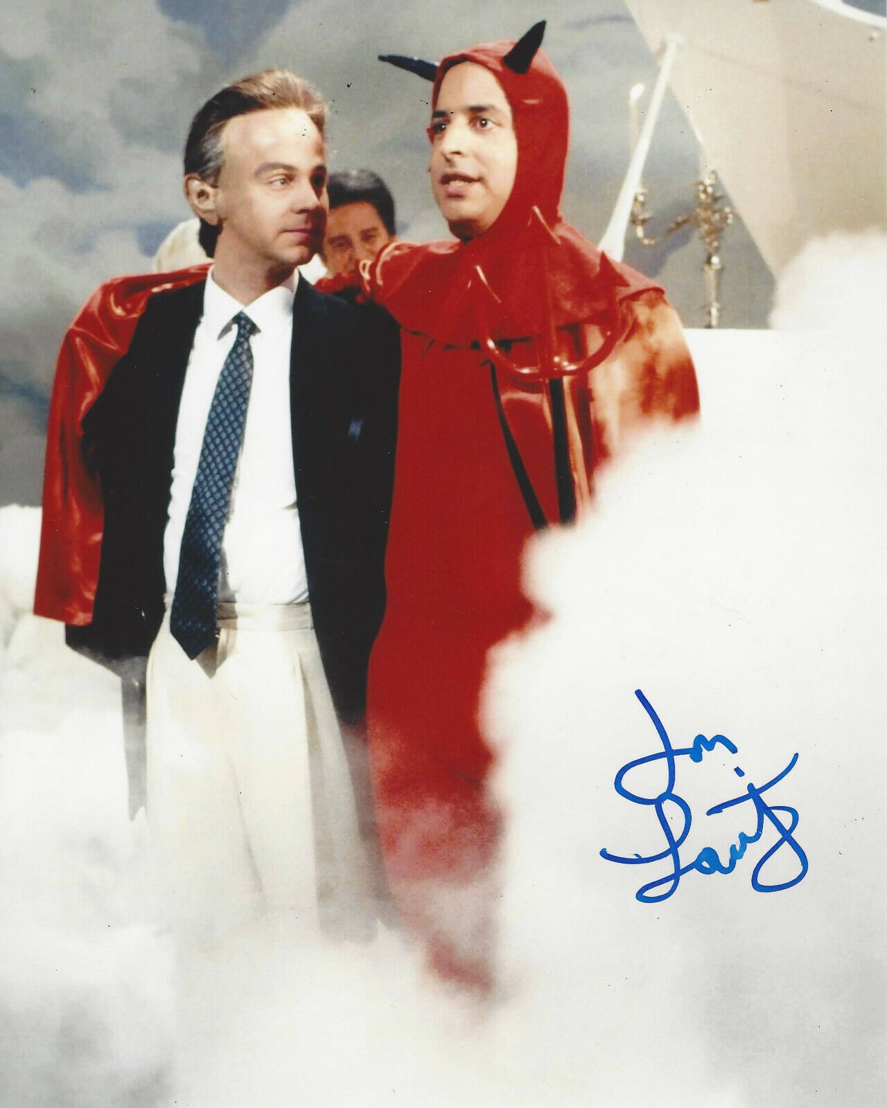 JON LOVITZ SIGNED AUTHENTIC 'SATURDAY NIGHT LIVE' SNL 8X10 Photo Poster painting w/COA COMEDIAN