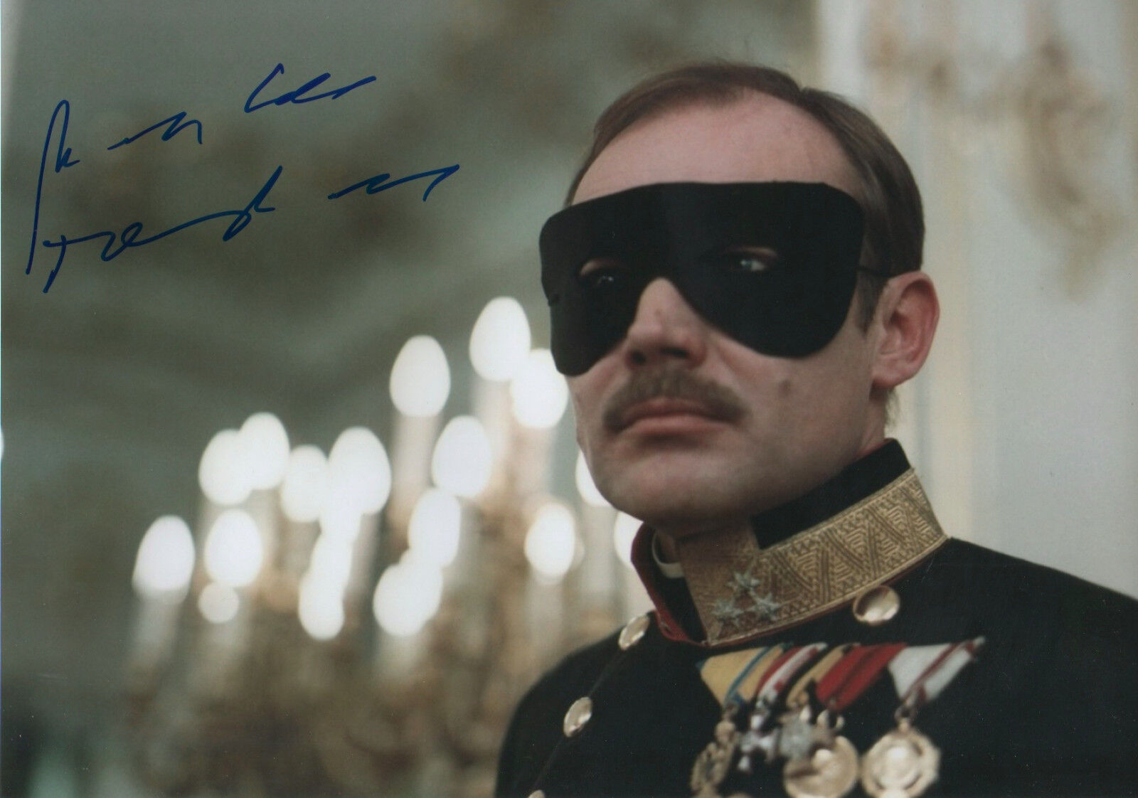 Klaus-Maria Brandauer signed 8x12 inch Photo Poster painting autograph