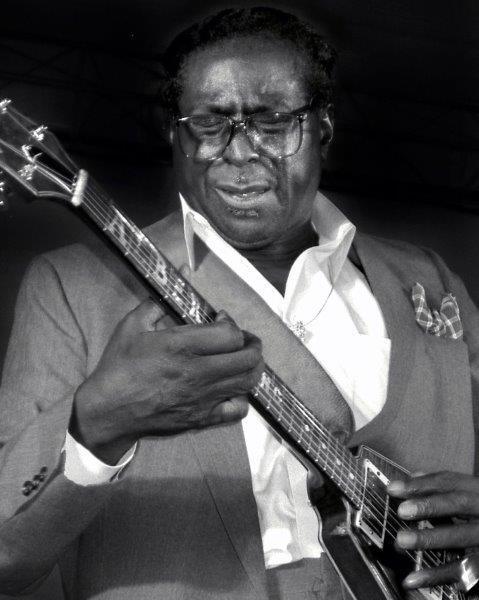 ALBERT KING Blues Guitar B&W Glossy 8 x 10 Photo Poster painting Poster Print Man Cave