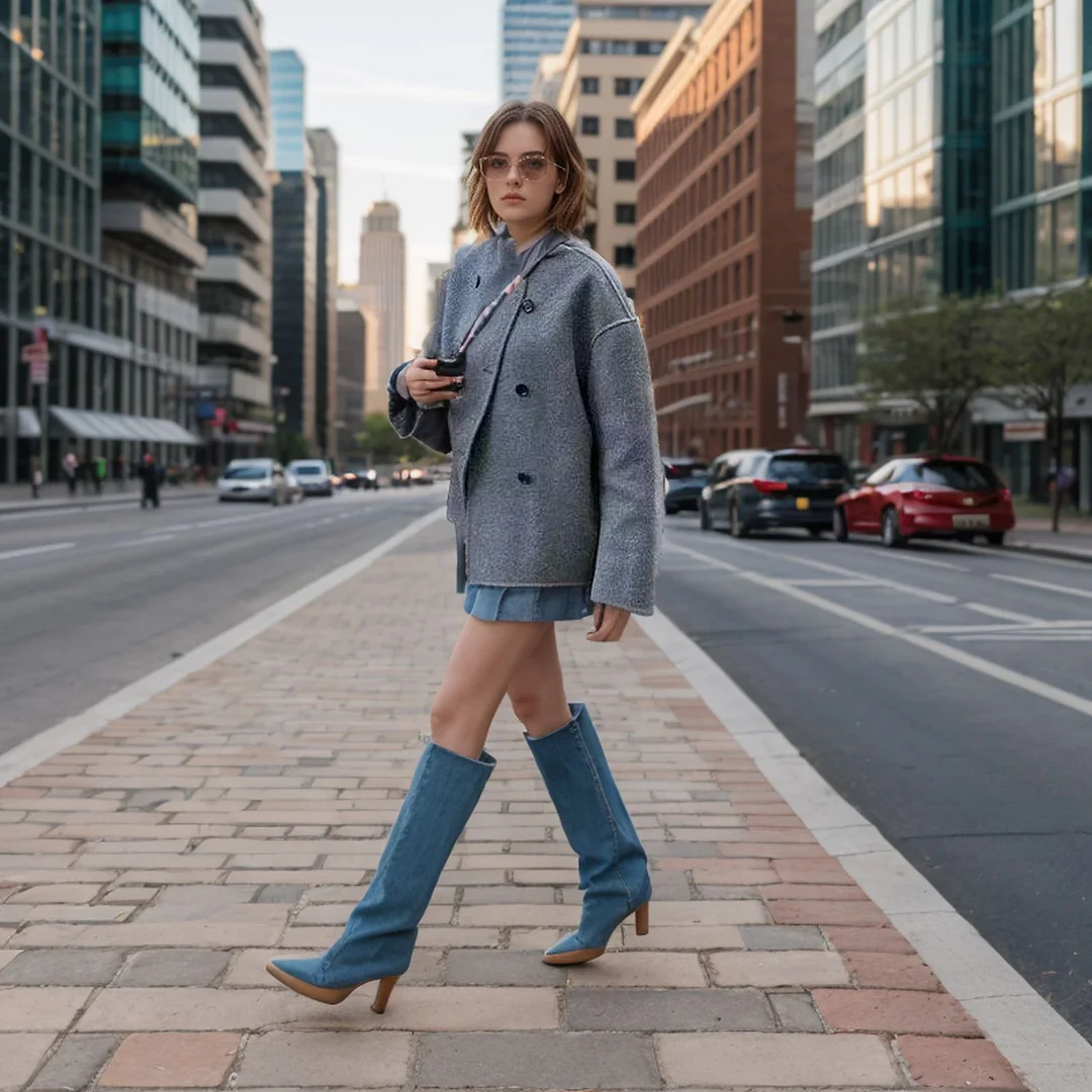 Nigikala Nigikala Code Women's Double Buckle Solid Color Of The Coat Coat Casual Temperament British Style Cloth Women