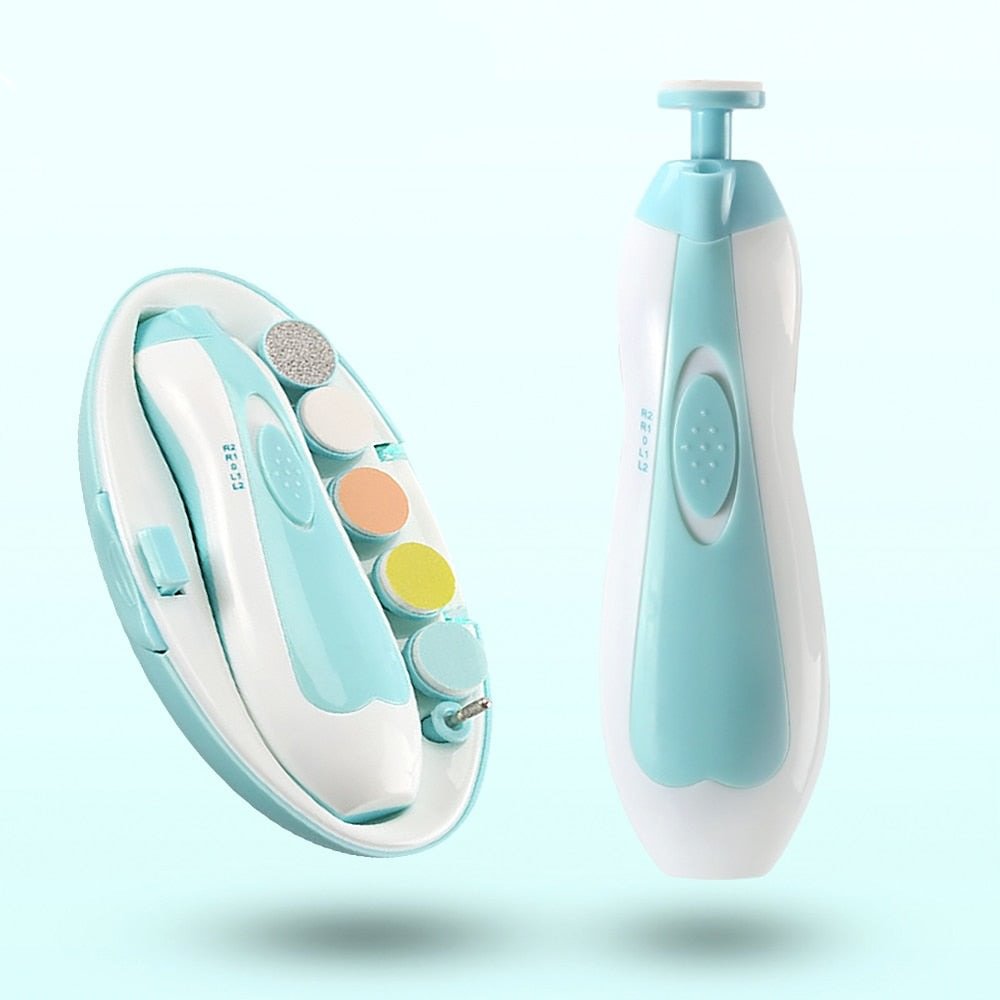 Premium Safe Electric Baby Nail Trimmer Set - vzzhome