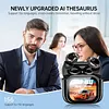Bluetooth-compatible Translation Earbuds Real Time with Touch Control Color Screen Charging Case AI Language Translator Earbuds for Travel Business