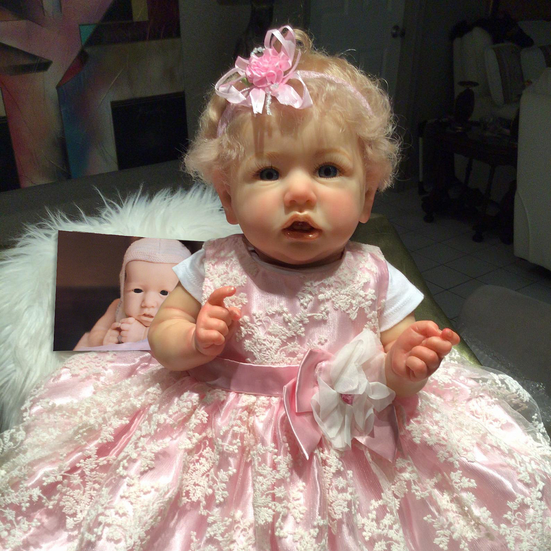 Reborns Mini 12 inch Silicone Gorgeous Adalynn Verisimilitude Reborn Baby Doll -Creativegiftss® - [product_tag] Creativegiftss.com