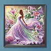 Diamond Painting-DIY Crystal Rhinestone Lily Dancing Girl(Box Packaging)