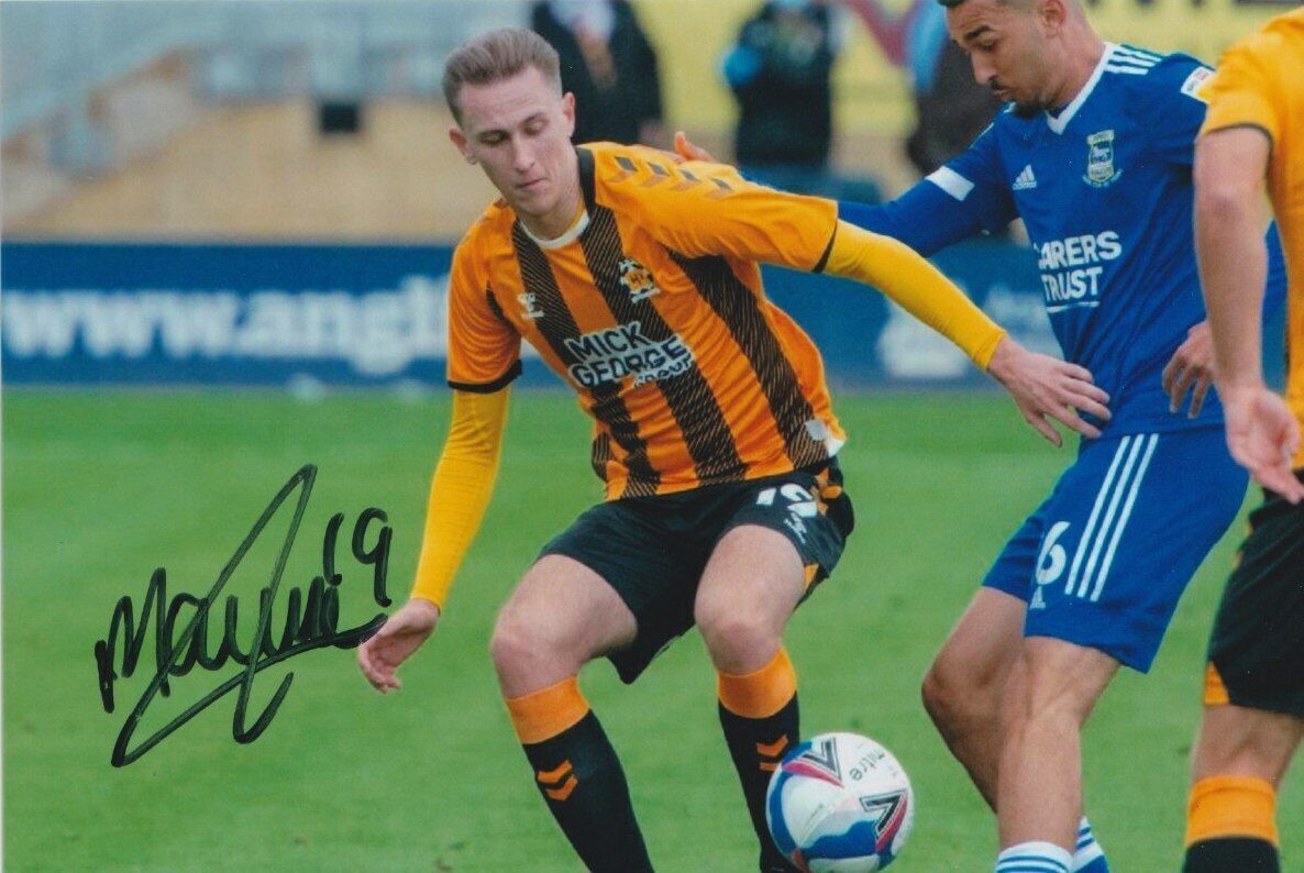 ADAM MAY HAND SIGNED 6X4 Photo Poster painting - CAMBRIDGE UNITED - FOOTBALL AUTOGRAPH 4.