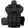 T-6094 Breathable Wear-Resistant Bulletproof Vest 1000D Oxford Cloth Multifunctional Tactical Vest