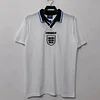 1996 Retro England Home Soccer Jersey