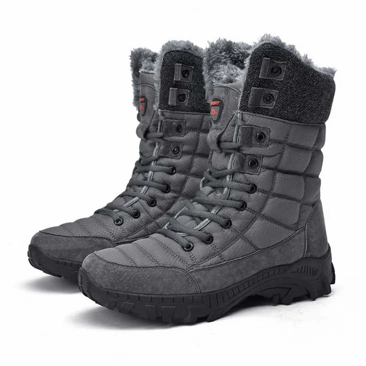 Men's Outdoor Hiking High-Top Snow Boots