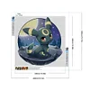 Diamond Painting -DIY Full Square Drill Moon Eevee(40x40cm)