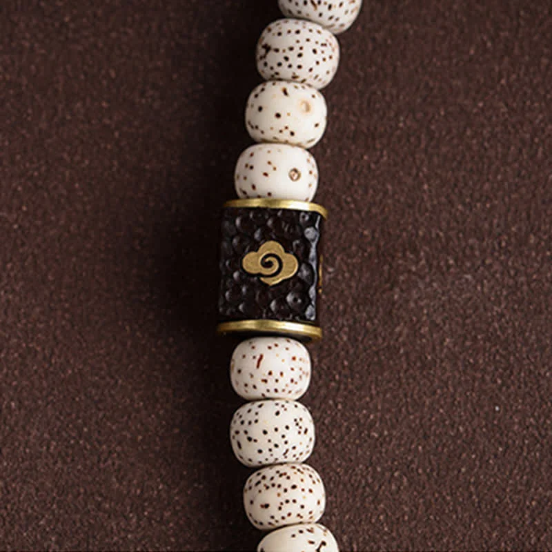 Bodhi Seed Tibetan 108 Mala Beads Charm Bracelet