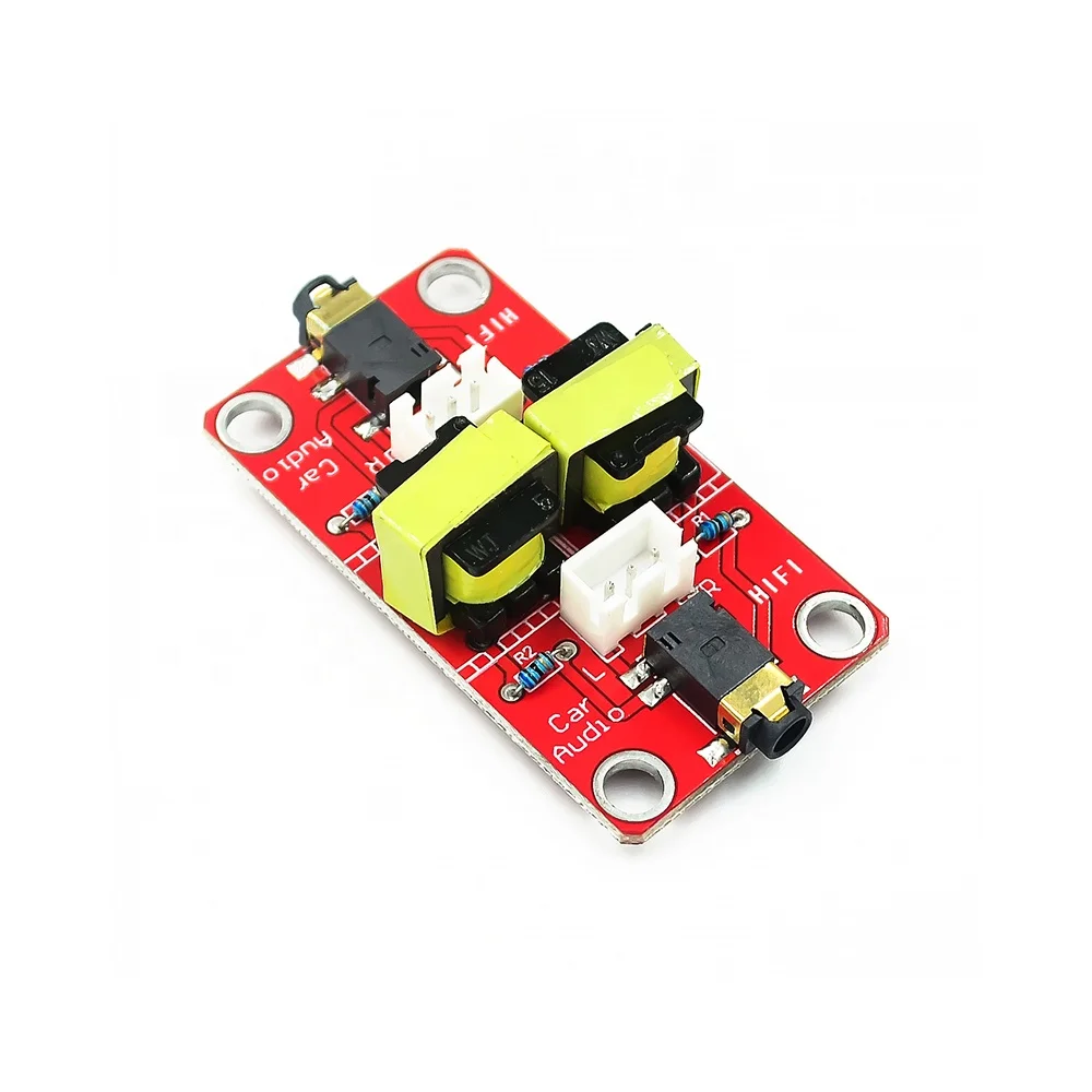 Audio Noise Common Ground Noise Isolator 3.5mm AUX Noise Filter Isolator Car Audio Navigation GPS Current Sound Filter