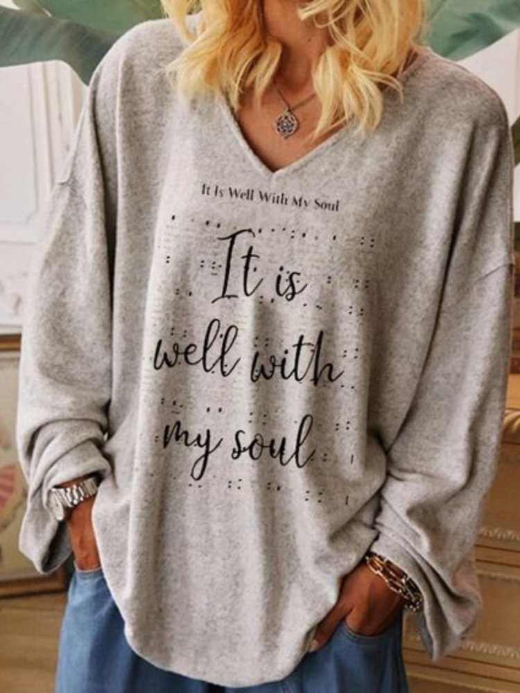 It Is Well With My Soul Oversize T Shirt