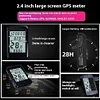 Cycling Odometer 2.4 Inch Screen Digital Stopwatch Rechargeable Bike Accessories