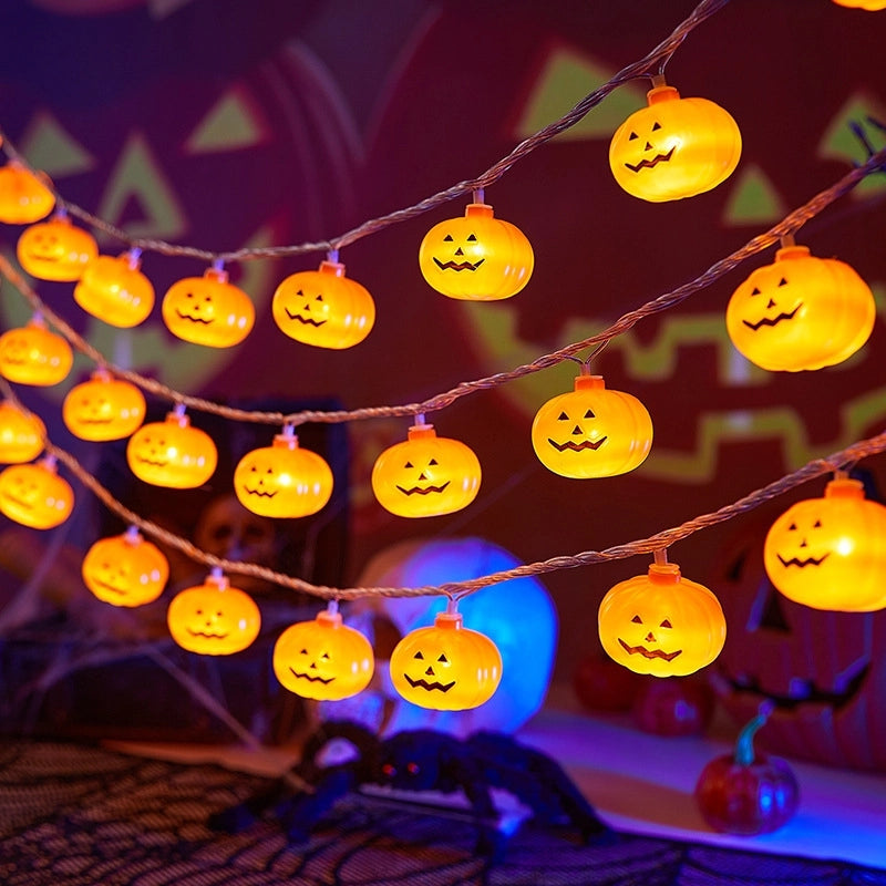 Halloween Funny Pumpkin Plastic Party Festival String Lights