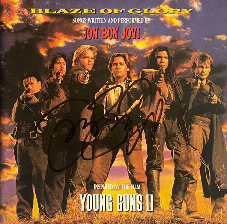 Jon Bon Jovi - Blaze Of Glory Signed Autographed Cd