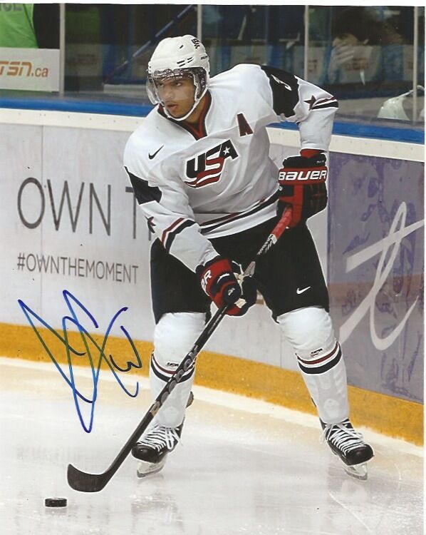 Team USA Seth Jones Signed Autographed 8x10 Photo Poster painting COA