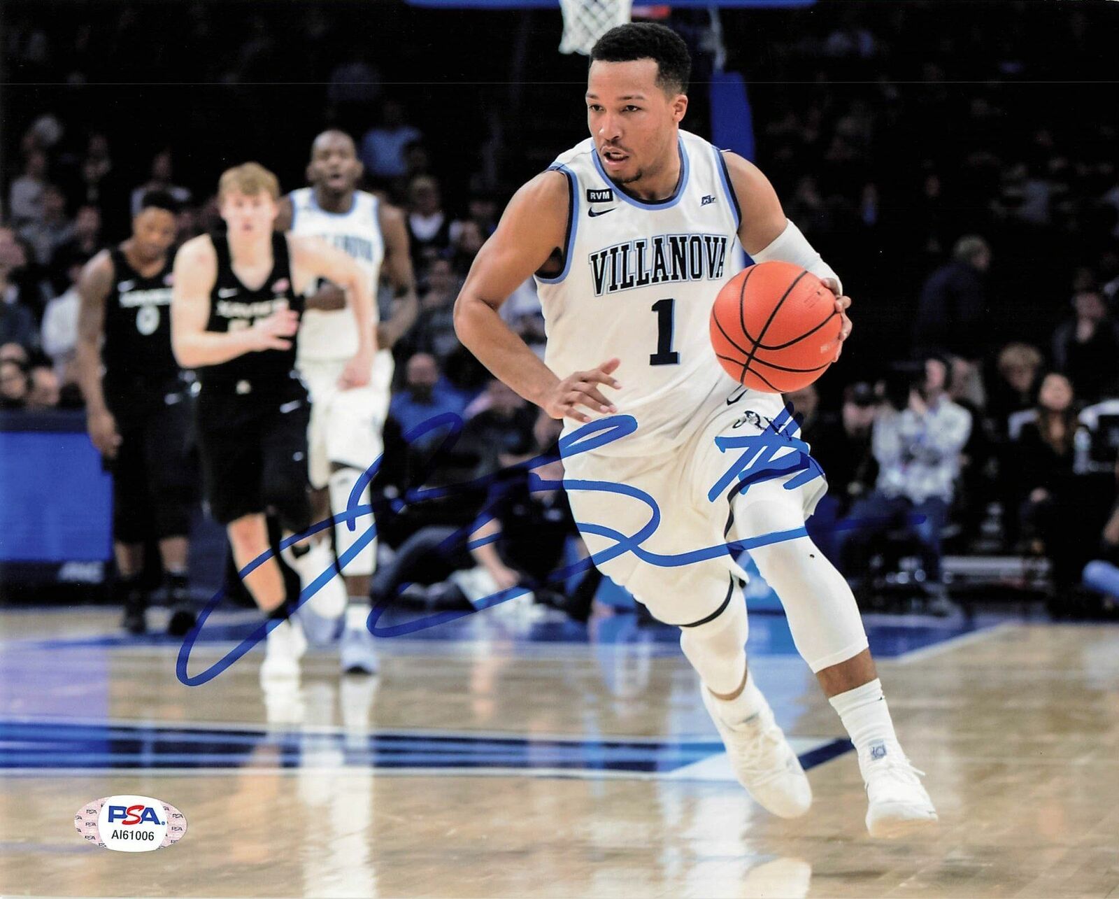 Jalen Brunson signed 8x10 Photo Poster painting PSA/DNA Villanova Autographed