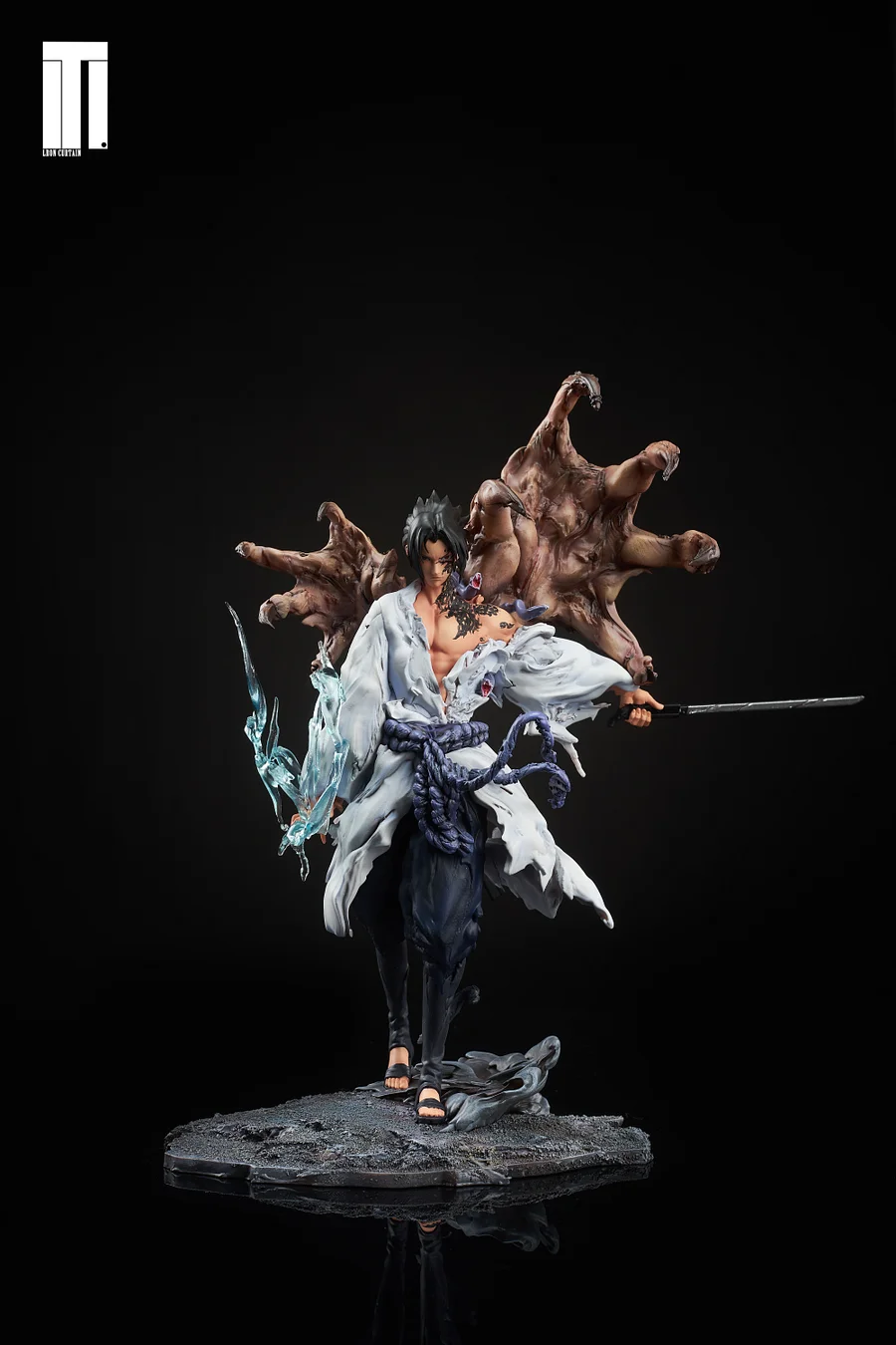 PRE-ORDER LRON CURTALIN STUDIO NARUTO Hatake Kakashi Uchiha Sasuke Statue(GK)