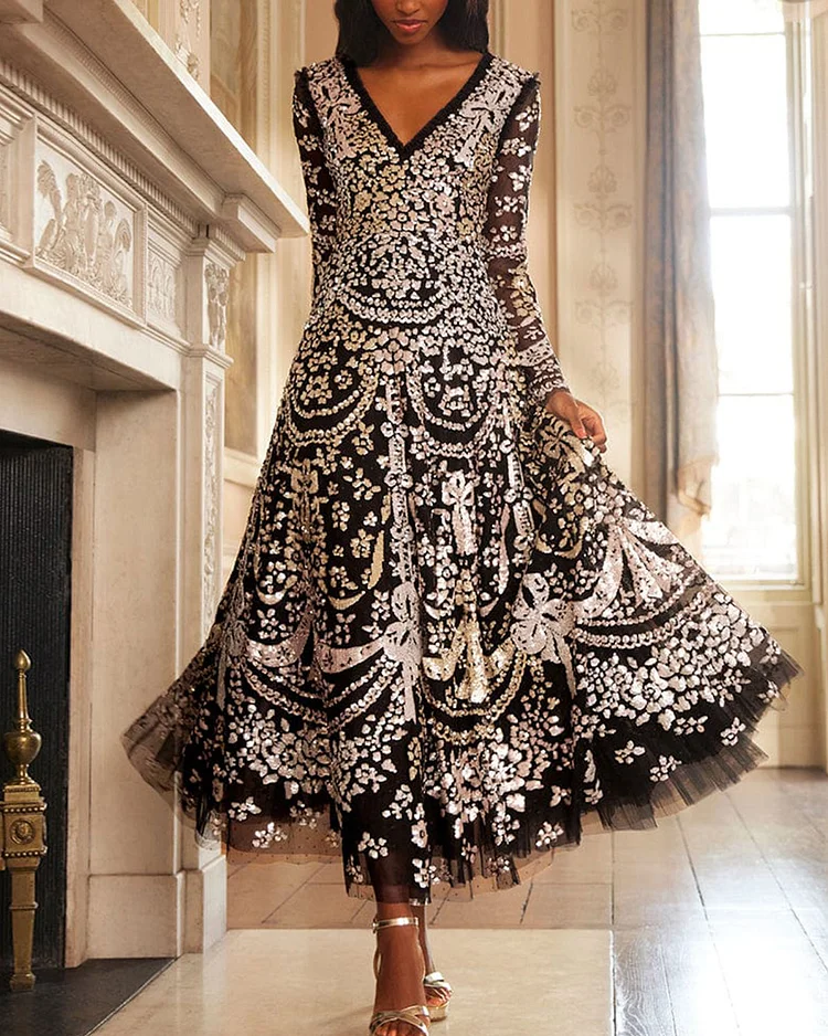 Chandelier Gloss Gown