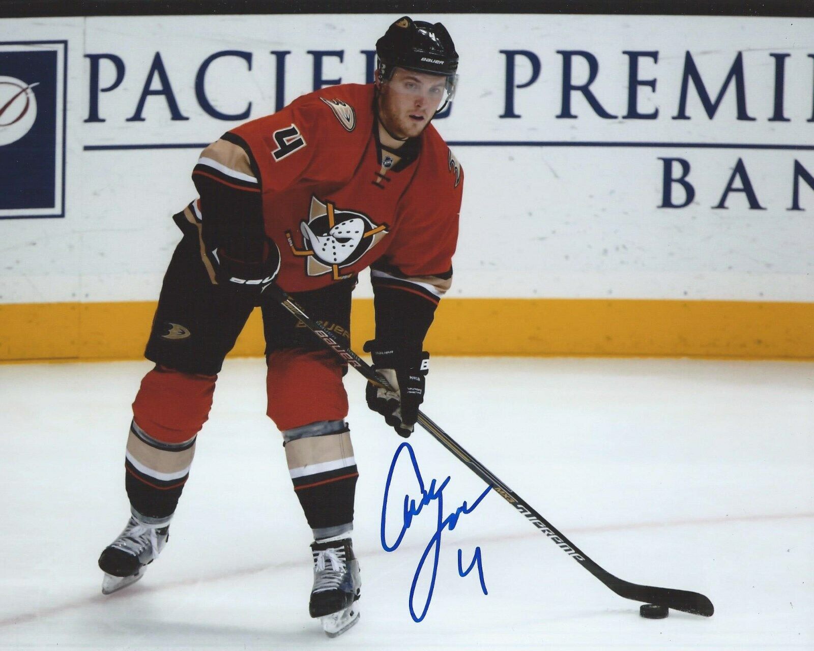 Cam Fowler Signed 8x10 Photo Poster painting Anaheim Ducks Autographed COA