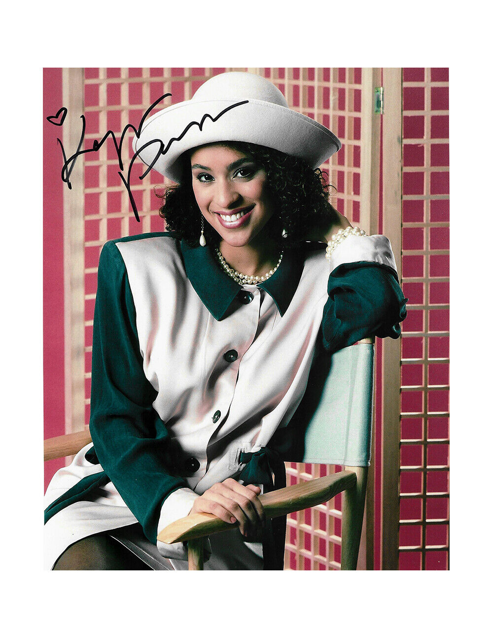 8x10 Fresh Prince Of Bel-Air Print Signed by Karyn Parsons 100% With COA