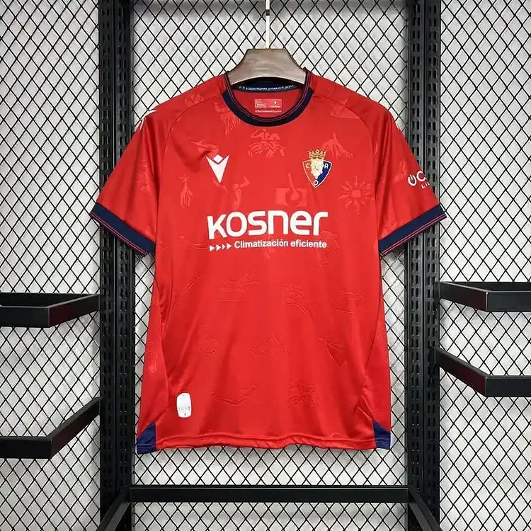 Osasuna Home Kit 24/25 Football Jersey 1:1 Thai Quality