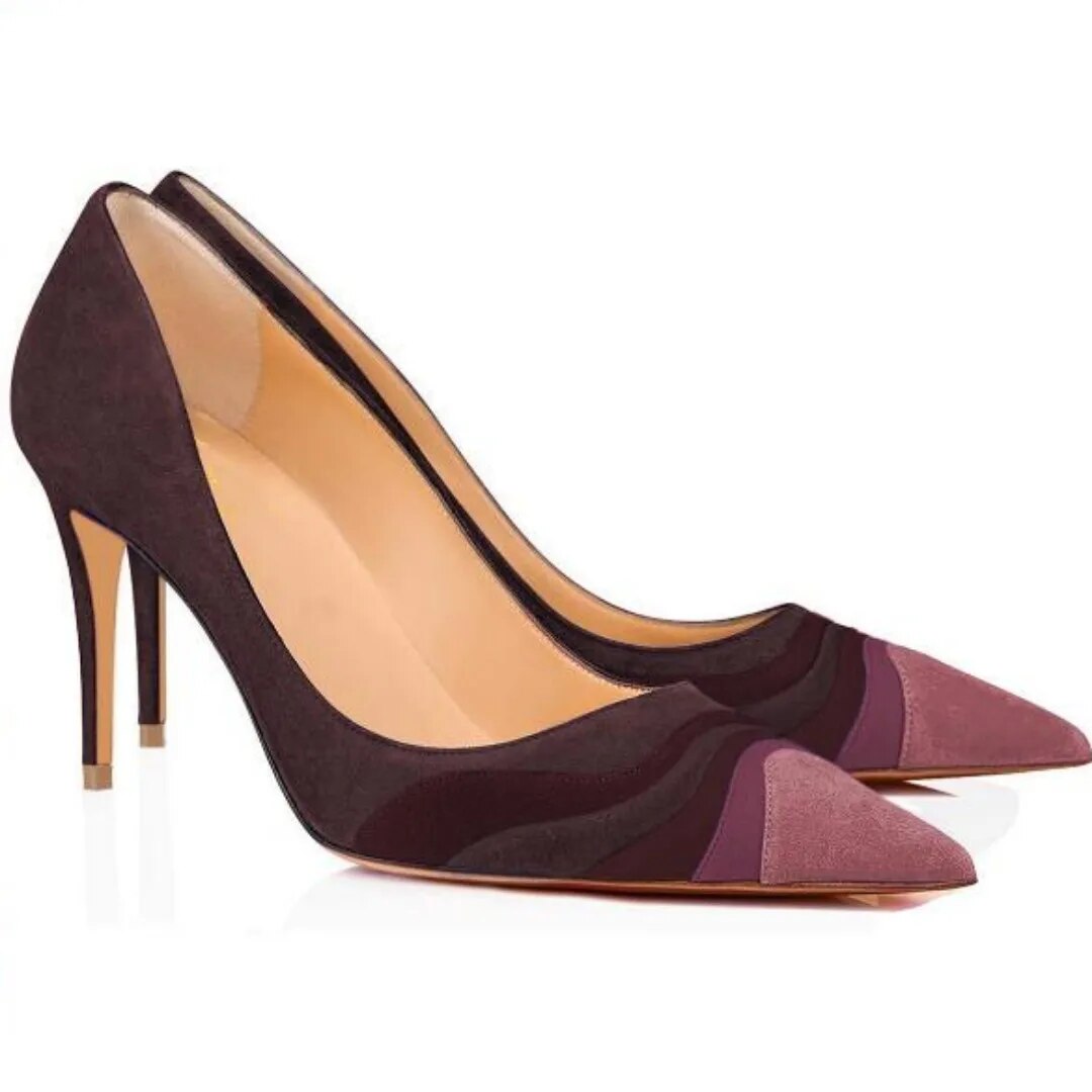 TAAFO Women's High Heels Pointed Toe Pumps Women's Shoes Show