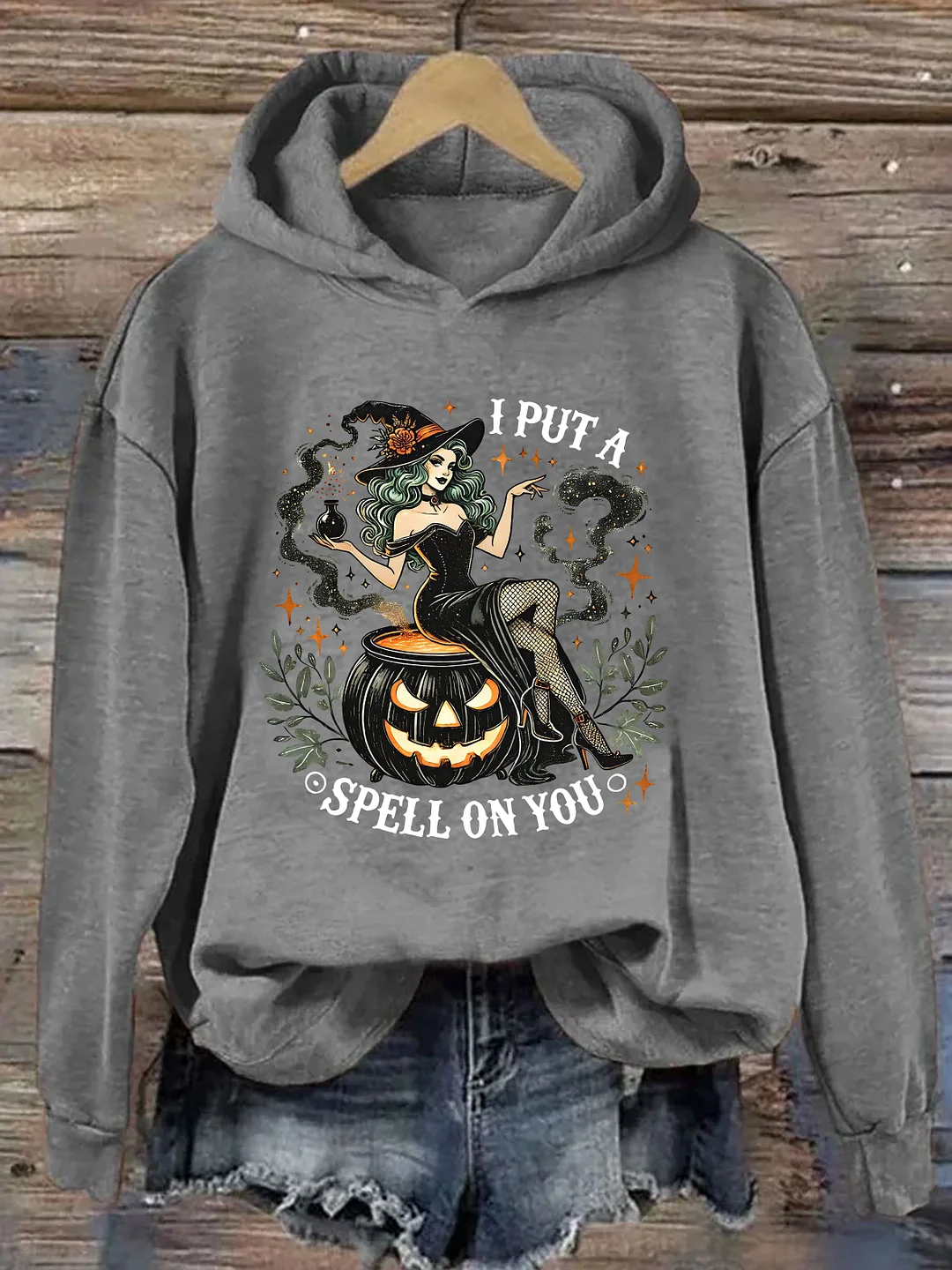 Witchy Halloween Hoodie
