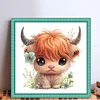 Cute Calf - 18CT Stamped Cross Stitch 30*30cm/11.81*11.81in