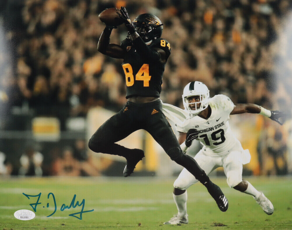 Frank Darby Signed Arizona State Sun Devils 11x14 Photo Poster painting JSA Signature Debut COA