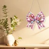 (US Only)Easter Bow 2D Flat DIY Diamond Painting Art Pendant Wall Door Decoration