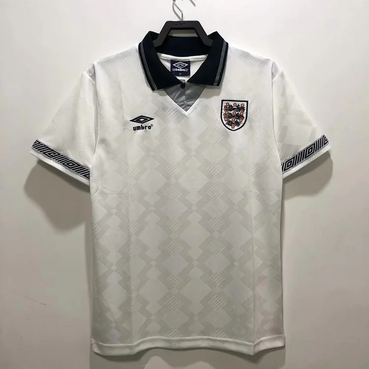 1990 England Home Retro Jersey