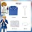 [Wetrose] Oshi no Ko Hoshino Aqua Rubii Arima Kana Kurokawa Akane Ruby Cosplay Costume Sailor Seeraafuku School Uniform Seifuku
