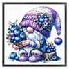 Blueberry Gnome-11CT Stamped Cross Stitch 45*45cm