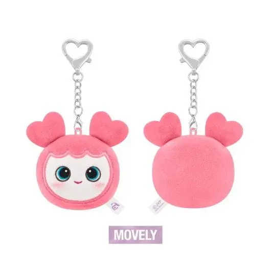 TWICE THIS IS FOR World Tour LOVELY Face Keyring