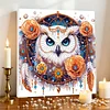 (Pre-Framed)Owl-Special Shape Diamond Painting Kit(25x25cm)