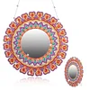 DIY Diamonds Painting Mirror Datura Special Shaped Crystal Drill Crafts Kit