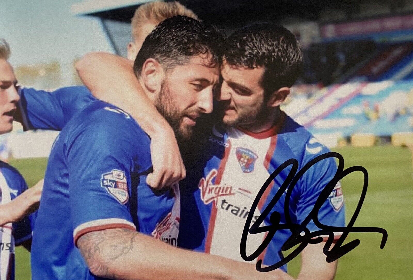 Billy Paynter Genuine Hand Signed Carlisle United 6X4 Photo Poster painting