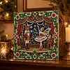 Xmas Ballet Framed Special Shape Diamond Painting Kit 25x25cm