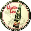 Moutain Dew Beer - Round Metal Tin Signs(12*12Inch) - Bar