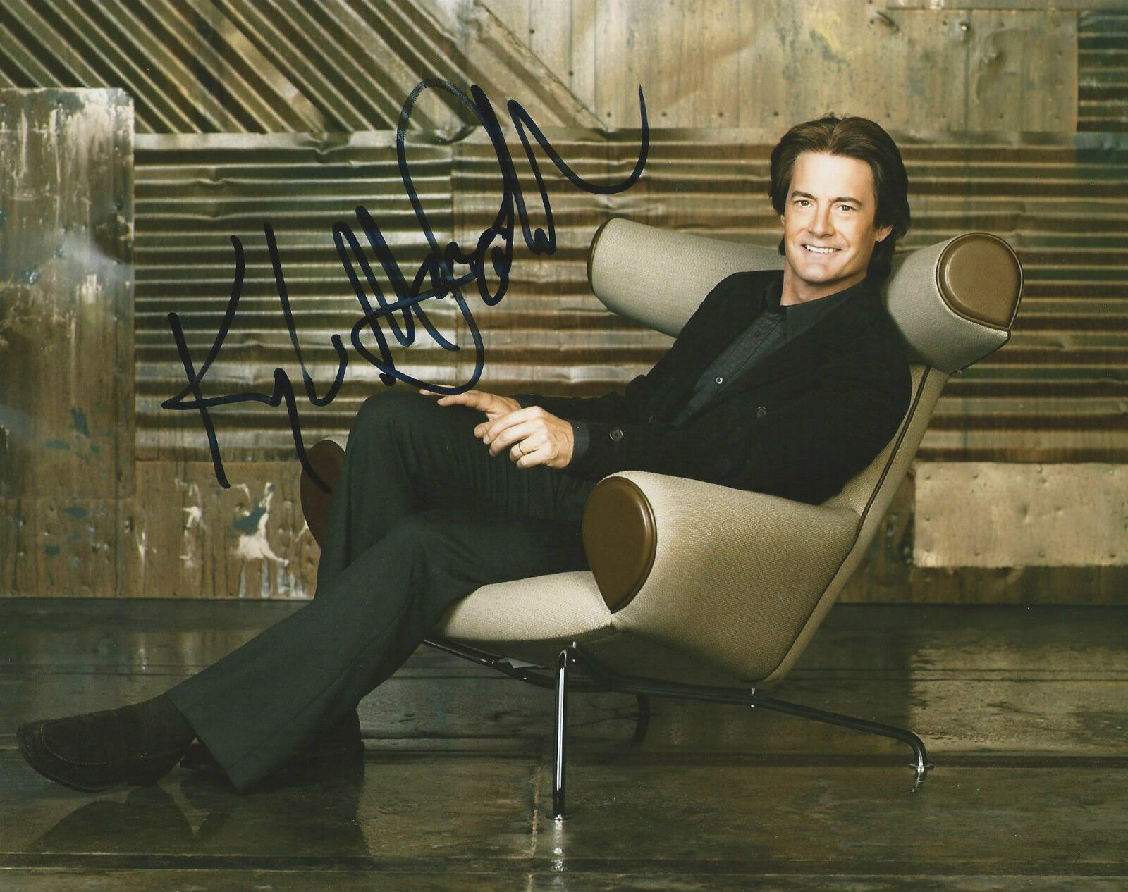 **GFA Sex in the City-Trey *KYLE MACLACHLAN* Signed 8x10 Photo Poster painting MH1 COA**