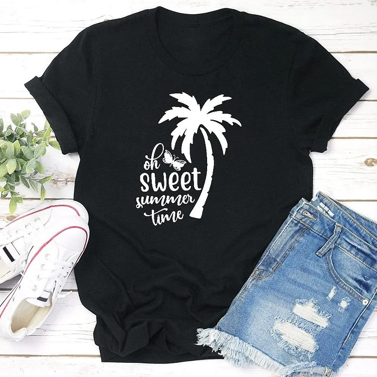 Funny Beach  T-shirt Tee - 01464-Annaletters