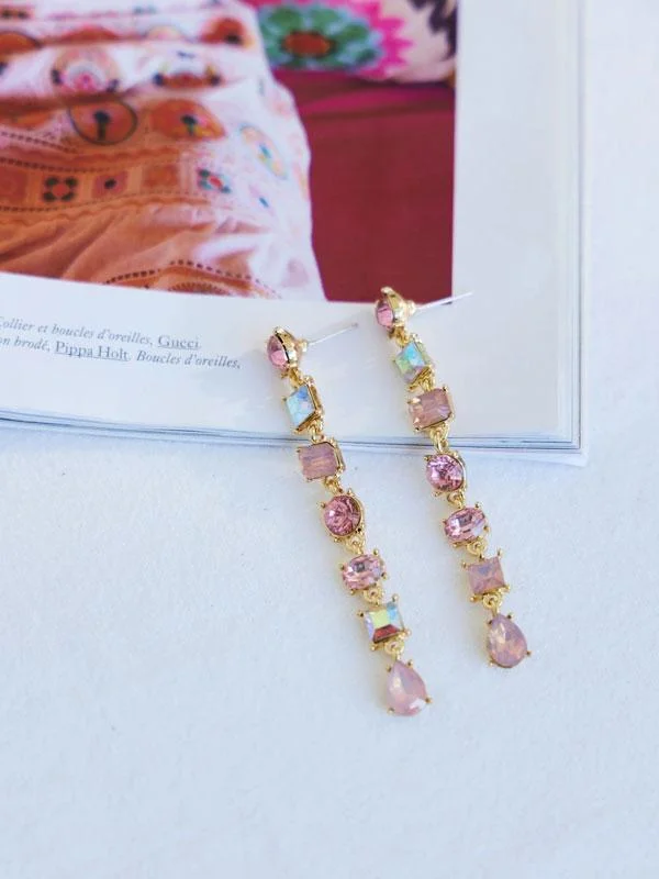 Crystal earrings