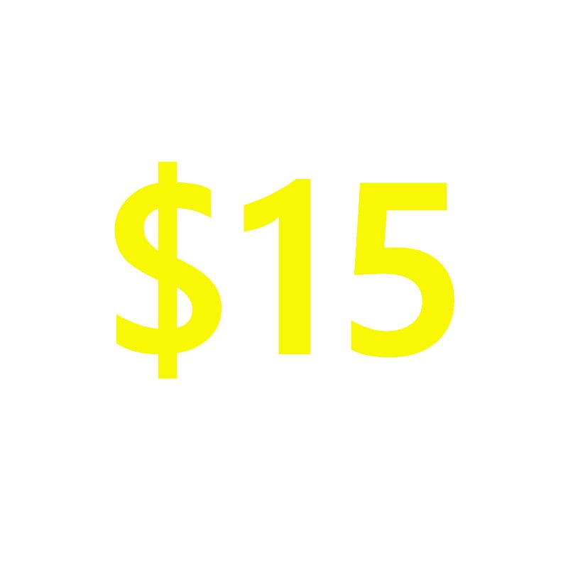 $15 -  
