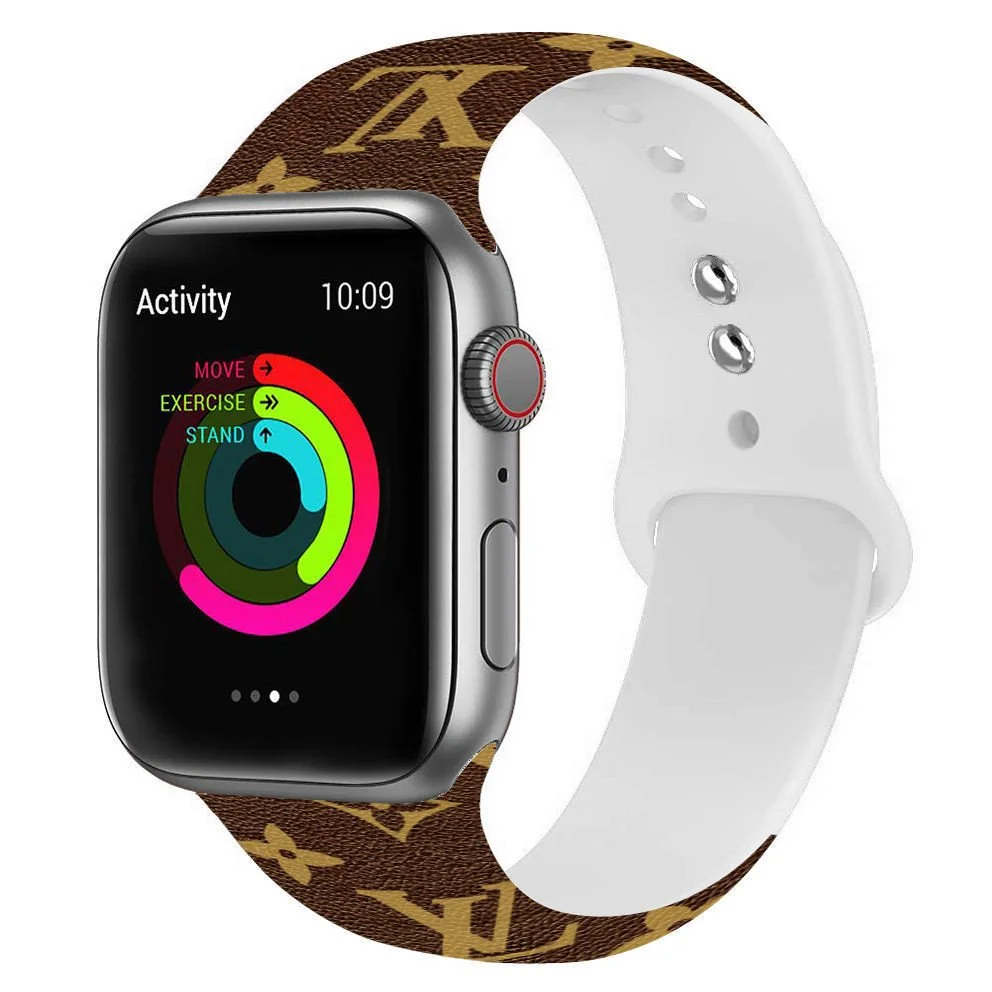 Classic Printed Apple Watch Band