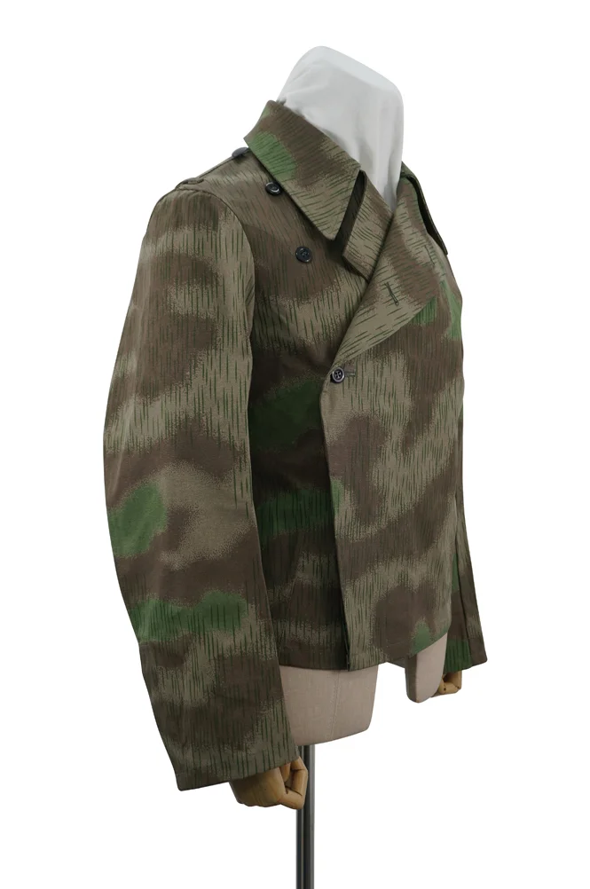   Wehrmacht German Marsh Sumpfsmuster 44 With Splinter Color Camo Panzer Wrap Jacket Type I German-Uniform