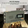 Portable DAB FM Radio with Flashlight BT Speaker Rechargeable Emergency Radio