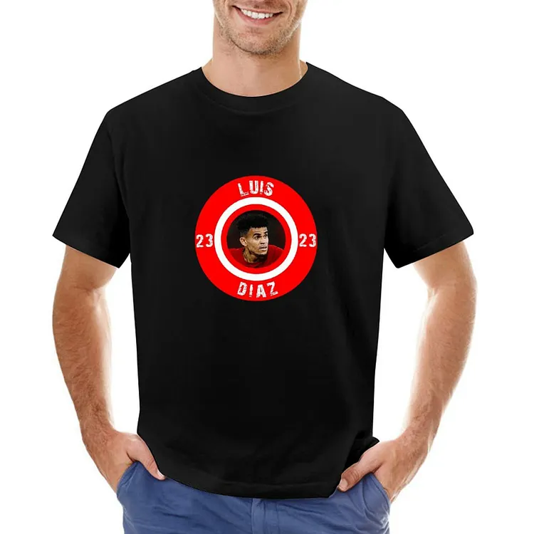 Luis Diaz Inspired Football Culture Men's T-shirt	