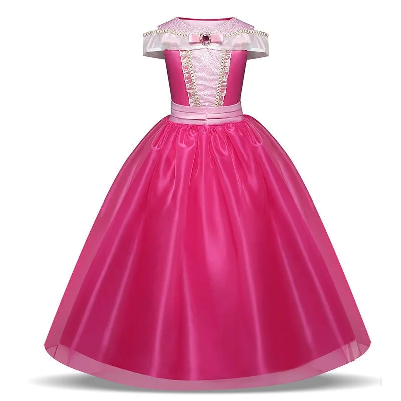 Girls Party Dress Up Princess Costume Kids Halloween Cosplay Costume Baby Girl Princess Dress Christmas Dress